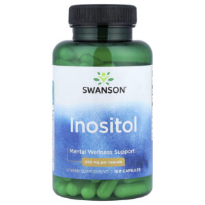 Swanson Inositol 650 mg 100 Cápsulas