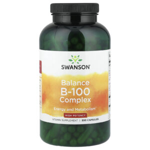 Swanson Complexo Balance B-100 Alta Potência 300 Cápsulas