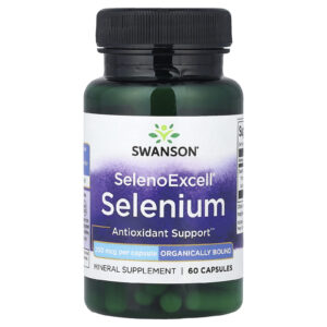 Swanson SelenoExcell® Selênio 200 mcg 60 Cápsulas