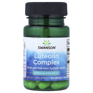 Swanson Complexo de Luteolina 30 Cápsulas Vegetais