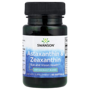 Swanson Astaxantina e Zeaxantina 60 Cápsulas Softgel