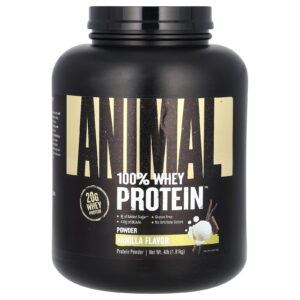 Animal 100% Whey Protein™ em Pó Baunilha Clássica 181 kg (4 lb)