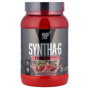 BSN Syntha-6® Edge Mistura em Pó para Bebida de Proteína Milkshake de Morango 106 kg (234 lb)