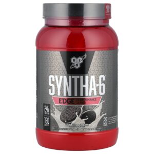 BSN Syntha-6 Edge® Mistura para Bebida de Proteína em Pó Cookies e Creme 112 kg (247 lb)