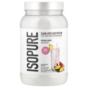 Isopure Proteína em Pó Ponche Tropical 900 g (198 lb)