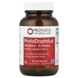 Protocol for Life Balance ProtoDophilus™ 100 Bilhões 30 Cápsulas Vegetais