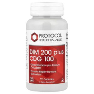 Protocol for Life Balance DIM 200 Plus CDG 100 90 Cápsulas