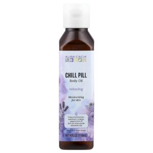 Aura Cacia Óleo Corporal Chill Comprimido 118 ml (4 fl oz)