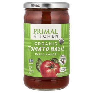 Primal Kitchen Molho para Macarrão Tomate e Manjericão Orgânicos 680 g (24 oz)