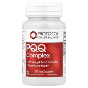 Protocol for Life Balance Complexo PQQ 30 Cápsulas Vegetais