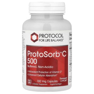 Protocol for Life Balance ProtoSorb™C 500 100 Cápsulas Vegetais