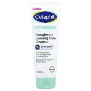 Cetaphil Gentle Clear Loção de Limpeza para Acne e Limpeza da Tez 124 ml (42 fl oz)