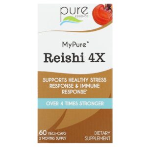 Pure Essence MyPure Reishi 4X 60 Cápsulas Vegetais