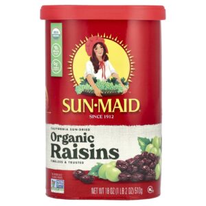 Sun-Maid Passas Orgânicas da Califórnia 510 g (18 oz)