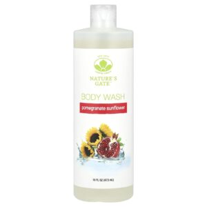 Mild By Nature (Natures Gate) Sabonete Líquido de Romã e Girassol 473 ml (16 fl oz)