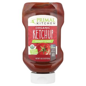 Primal Kitchen Ketchup Orgânico Sem Açúcar 524 g (1 lb 25 oz)
