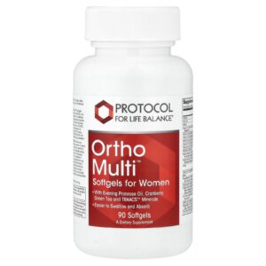 Protocol for Life Balance Ortho Multi™ Cápsulas Softgel para Mulheres 90 Cápsulas Softgel