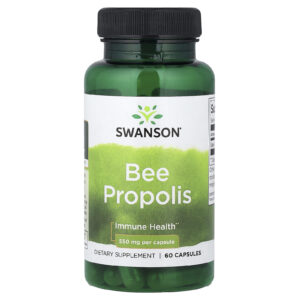 Swanson Própolis de Abelha 550 mg 60 Cápsulas