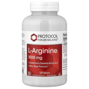Protocol for Life Balance L-Arginina 1.000 mg 120 Comprimidos