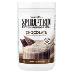 NaturesPlus Spiru-Tein® Refeição de Proteína em Pó Chocolate 476 g (105 lb)