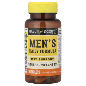 Mason Natural Fórmula Diária para Homens 100 Comprimidos