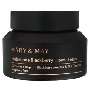 Mary & May Creme Intenso de Idebenona e Amora 70 g (246 oz)