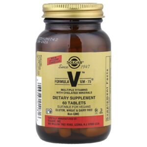 Solgar Formula V™VM-75® 60 Comprimidos