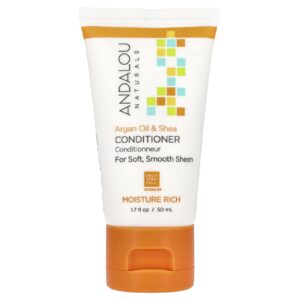 Andalou Naturals Condicionador Óleo de Argan e Karité 50 ml (17 fl oz)