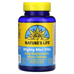 Natures Life Poderoso Mini Vite Multivitamínico Diário 240 Microcomprimidos