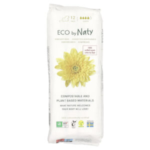 Naty Absorventes Sanitários Super 12 Absorventes