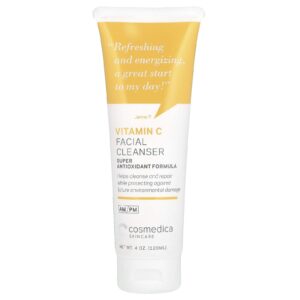 Cosmedica Skincare Solução de Limpeza Facial com Vitamina C Fórmula Superantioxidante 120 ml (4 oz)