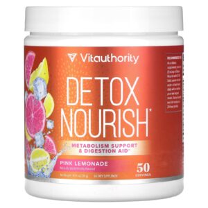Vitauthority Detox Nourish Limonada Rosa 310 g (109 oz)