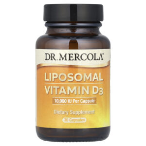 Dr. Mercola Vitamina D3 Lipossomal 250 mcg (10.000 UI) 30 Cápsulas