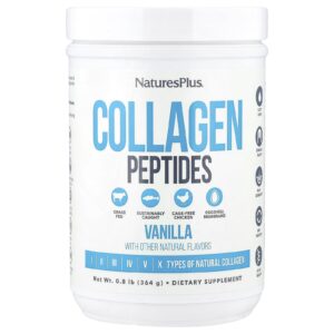 NaturesPlus Peptídeos de Colágeno Baunilha 364 g (08 lb)