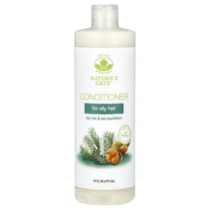 Mild By Nature (Natures Gate) Condicionador de Melaleuca e Espinheiro-marítimo para Cabelos Oleosos 473 ml (16 fl oz)