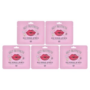G9skin Auto-Estético Adesivo Labial de Hidrogel de Rosa 5 Adesivos 3 g (010 oz)