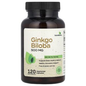 Futurebiotics Ginkgo biloba 120 Cápsulas Vegetarianas (250 mg por Cápsula)