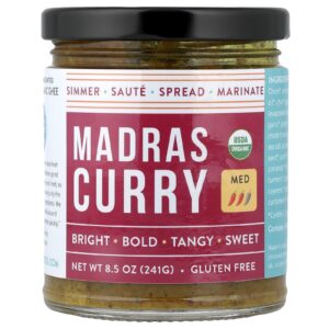 Pure Indian Foods Madras Curry Médio 241 g (85 oz)