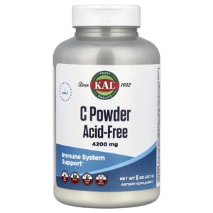 KAL C em Pó Sem Ácido 227 g (8 oz)