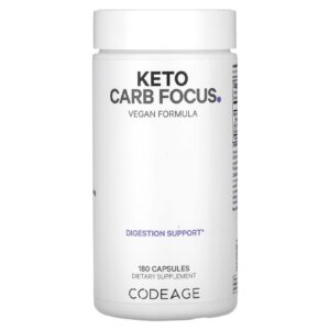 Codeage Keto Carb Focus 180 Cápsulas