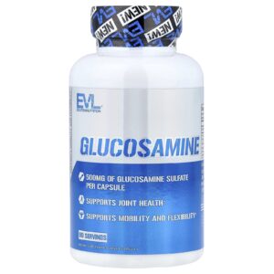 EVLution Nutrition Glicosamina 500 mg 90 Cápsulas Vegetais