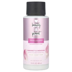 Love Beauty and Planet Condicionador Vegano Para Cabelos Tingidos Manteiga de Murumuru e Rosa 400 ml (135 fl oz)