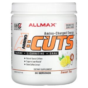 ALLMAX ACUTS™ Energia Carregada de Aminoácidos Chá Doce 210 g (74 oz)