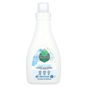 Seventh Generation Amaciante Livre e Transparente 946 ml (32 fl oz)