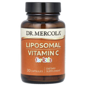 Dr. Mercola Vitamina C Lipossomal para Crianças 30 Cápsulas (125 mg por Cápsula)