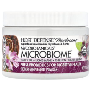Host Defense Mushrooms™ Microbioma em Pó MycoBotanicals® 100 g (35 oz)