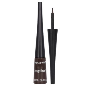 wet n wild Delineador Líquido MegaLiner 872A Marrom Escuro 35 ml (012 fl oz)