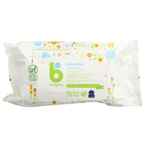 Babyganics Lenços umedecidos para Bebês Sem Perfume 80 Lenços umedecidos
