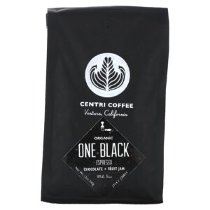 Centri Coffee Centri Coffee Organic One Black Chocolate + Geleia de Frutas Feijão Integral Espresso 340 g (12 oz)