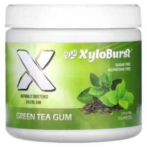 Xyloburst Goma de Xilitol Chá Verde 100 Unidades 150 g (529 oz)